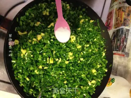 Make Egg dumplings step 5