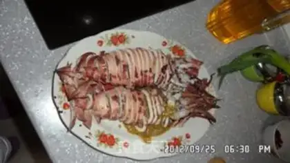 Make Oily squid step 5