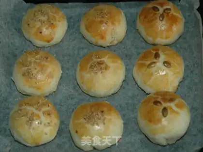 Make Skin mooncake step 17