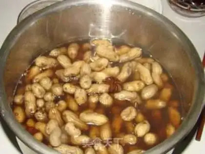 Make Salt-water peanuts step 4