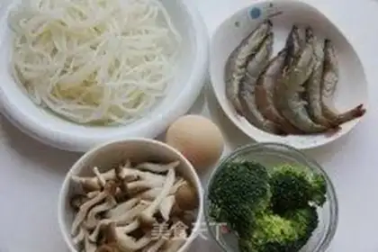 Make Shrimp rice powder step 0