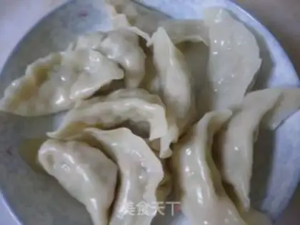 Make Celery pork dumplings step 14