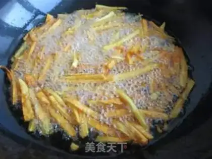 Make Red fries, bluefish step 5