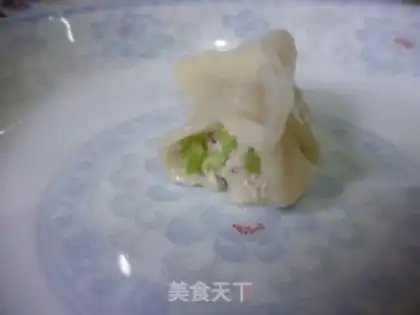Make Celery pork dumplings step 15