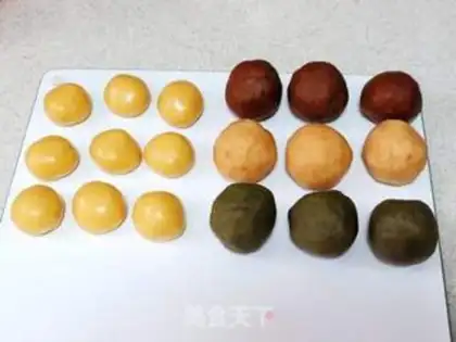 Make Three-colour pancakes step 12