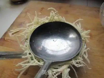 Make Bird nest step 5