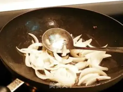 Make Onion fried willows step 3