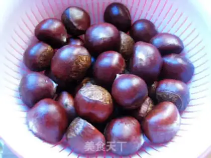 Make Microwave candy chestnuts step 0