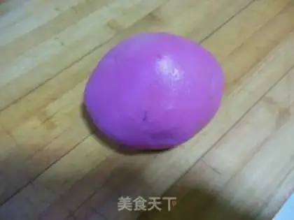 Make Rose ice-cream mooncake step 9