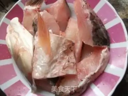 Make Red-burned fish step 1