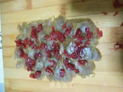 Make Rose ice-cream mooncake step 12