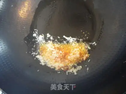 Make Garlic fan sap step 4