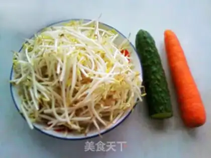 Make The green bean sprouts step 0