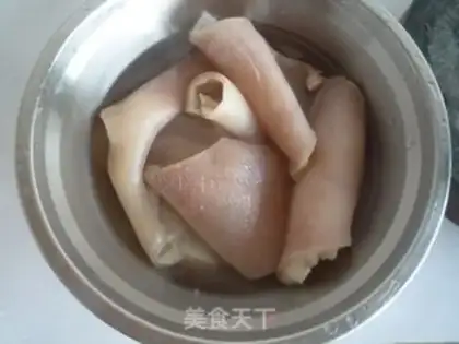 Make Tofu soup step 1