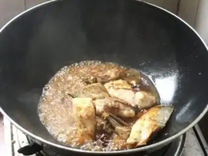 Make Red-burned fish step 7