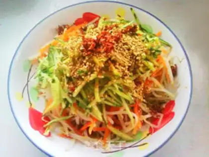 Make The green bean sprouts step 5