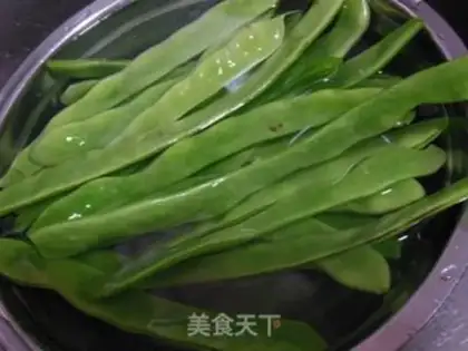 Make ♪ Steam the beans ♪ step 1