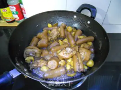 Make Chestnuts burn pigtails step 6