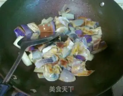 Make Fish and eggplant step 4