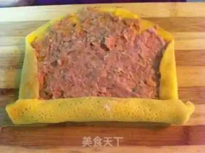 Make Home pork omelet step 6