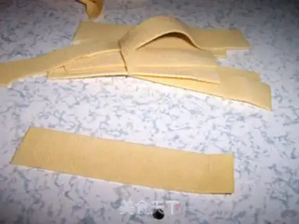 Make A thousand knots step 4