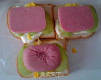 Make A simple sandwich step 4