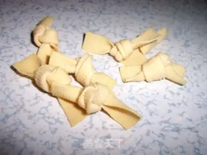 Make A thousand knots step 5