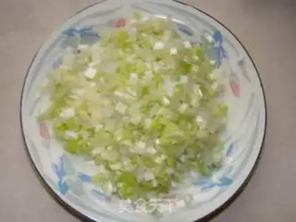 Make Onion cake step 1