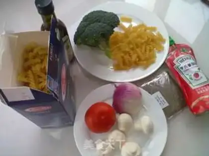 Make Tomato mushroom pasta step 0