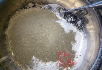 Make Black sesame mooncake step 2