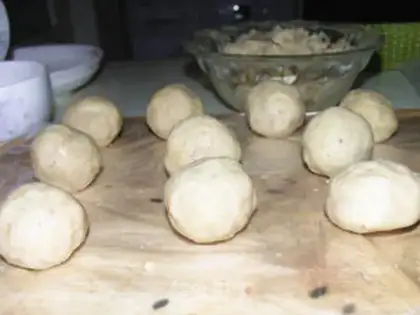Make Five ice cream mooncakes step 6