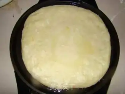 Make Onion cake step 9