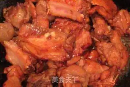 Make Red-burned rib-button smelt step 7