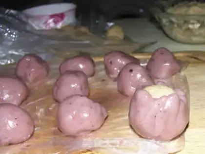 Make Five ice cream mooncakes step 10