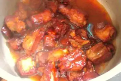 Make Red-burned rib-button smelt step 9