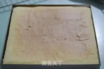 Make A melon cake roll step 13