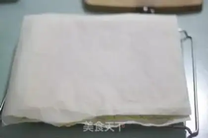 Make A melon cake roll step 14