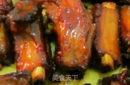 Make Red-burned rib-button smelt step 12