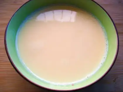 Make Milk rose stew step 1