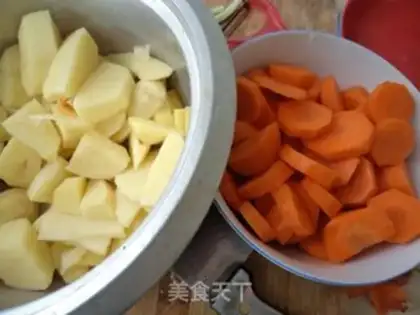 Make Double rice cake step 0