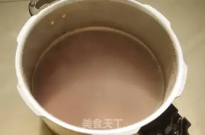 Make Slipped bean sand step 2
