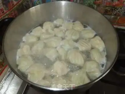 Make Cucumber egg dumplings step 7