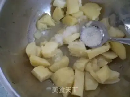 Make Double rice cake step 5
