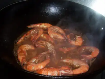 Make Cream shrimp step 8