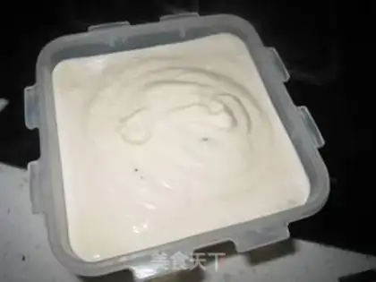 Make Blueberry coffee ice cream step 6