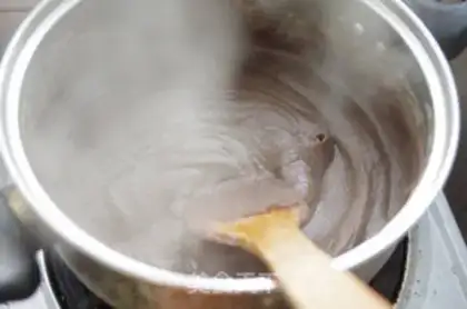 Make Slipped bean sand step 14