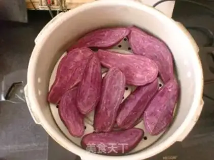 Make The potato moon cake step 6
