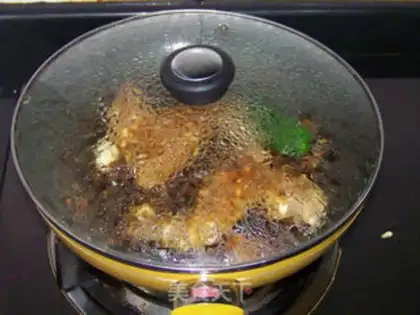 Make Red chicken wings step 8