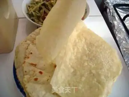 Make Homemade burrito step 7