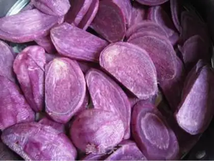 Make Sour potato ball step 1